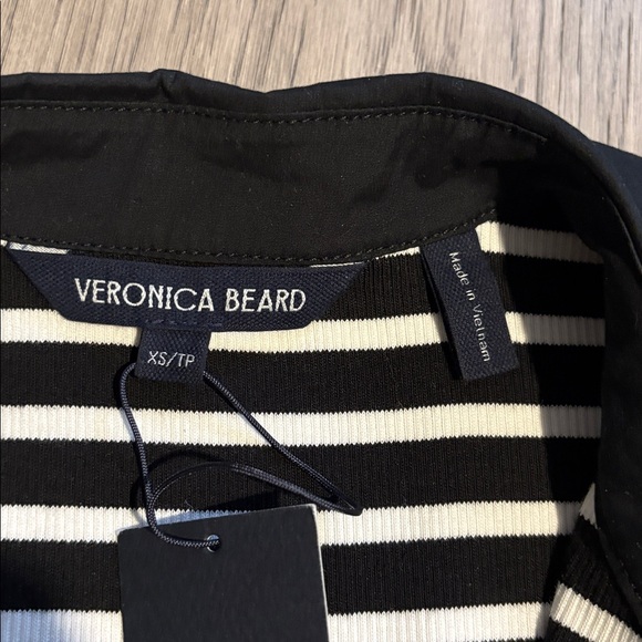 VERONICA BEARD Delise Mixed Media Dress - Picture 6 of 6